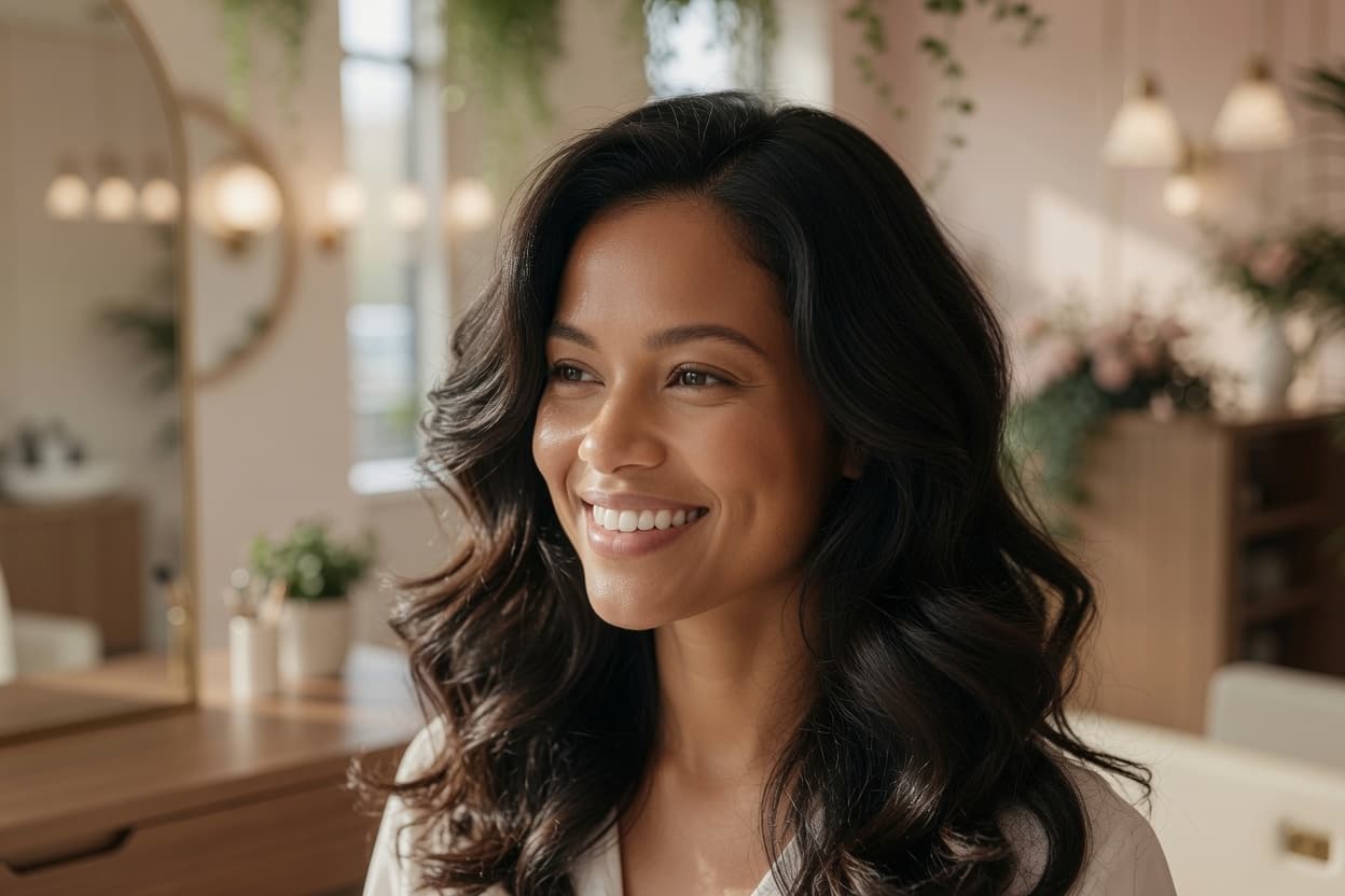 Wash, blow-dry and shine — soft waves and bounce for any occasion.
